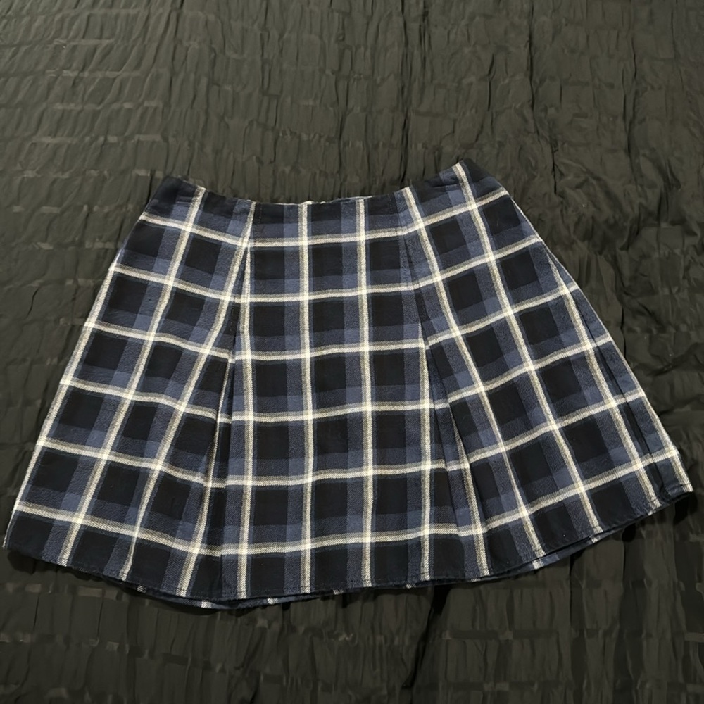 Bethany Mota Plaid Mini Skirt - Picture 7 of 8